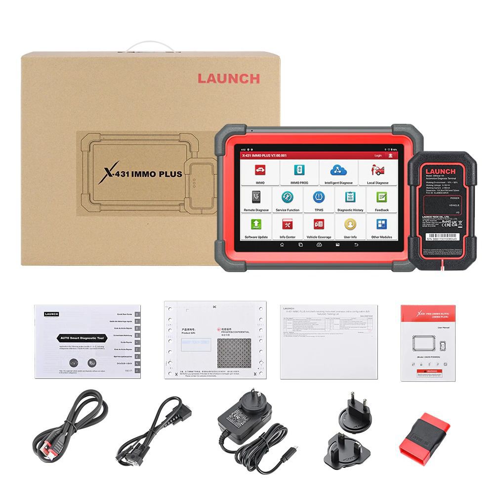 2023 Launch x431 immo plus Key programmer 3 - en - 1 immo clone diagnostic Feature global Edition
