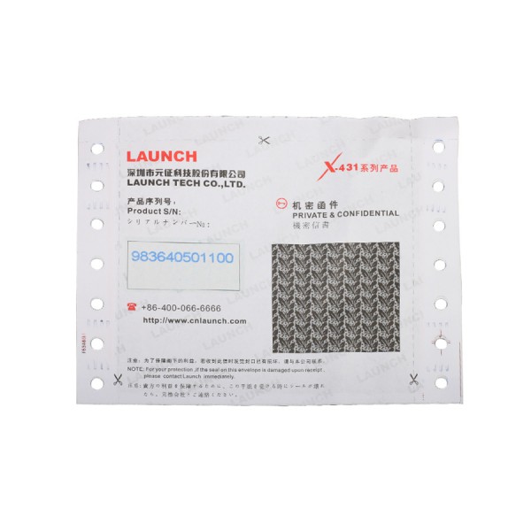 Launch X431 pad II 10,1 pouces écran tactile