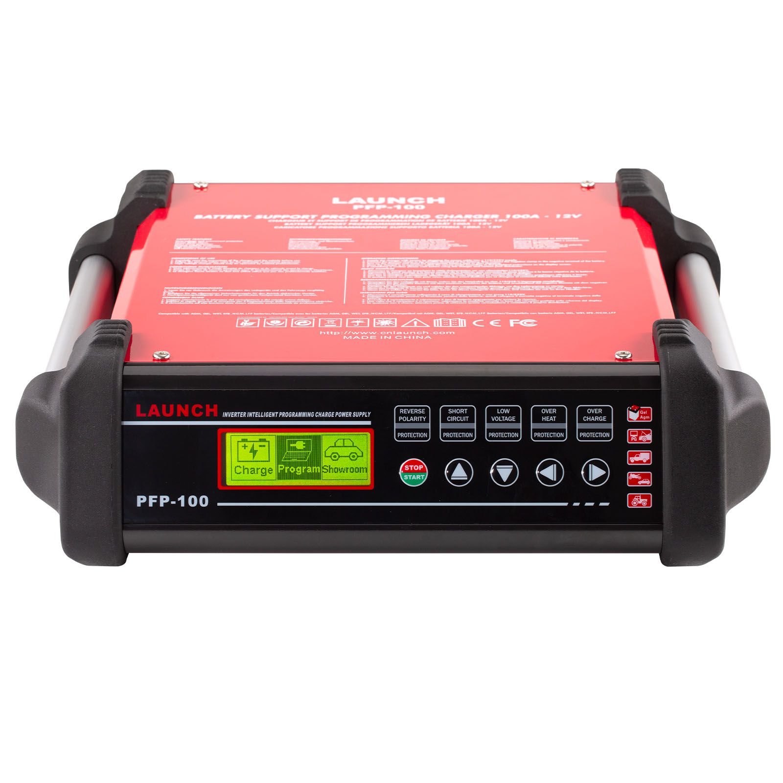 2025 LAUNCH PFP-100 Programmation Flash Power Chargeur de batterie de diagnostic avancé et entretien pour véhicules, voitures, camions, bateaux, tracteurs, bus