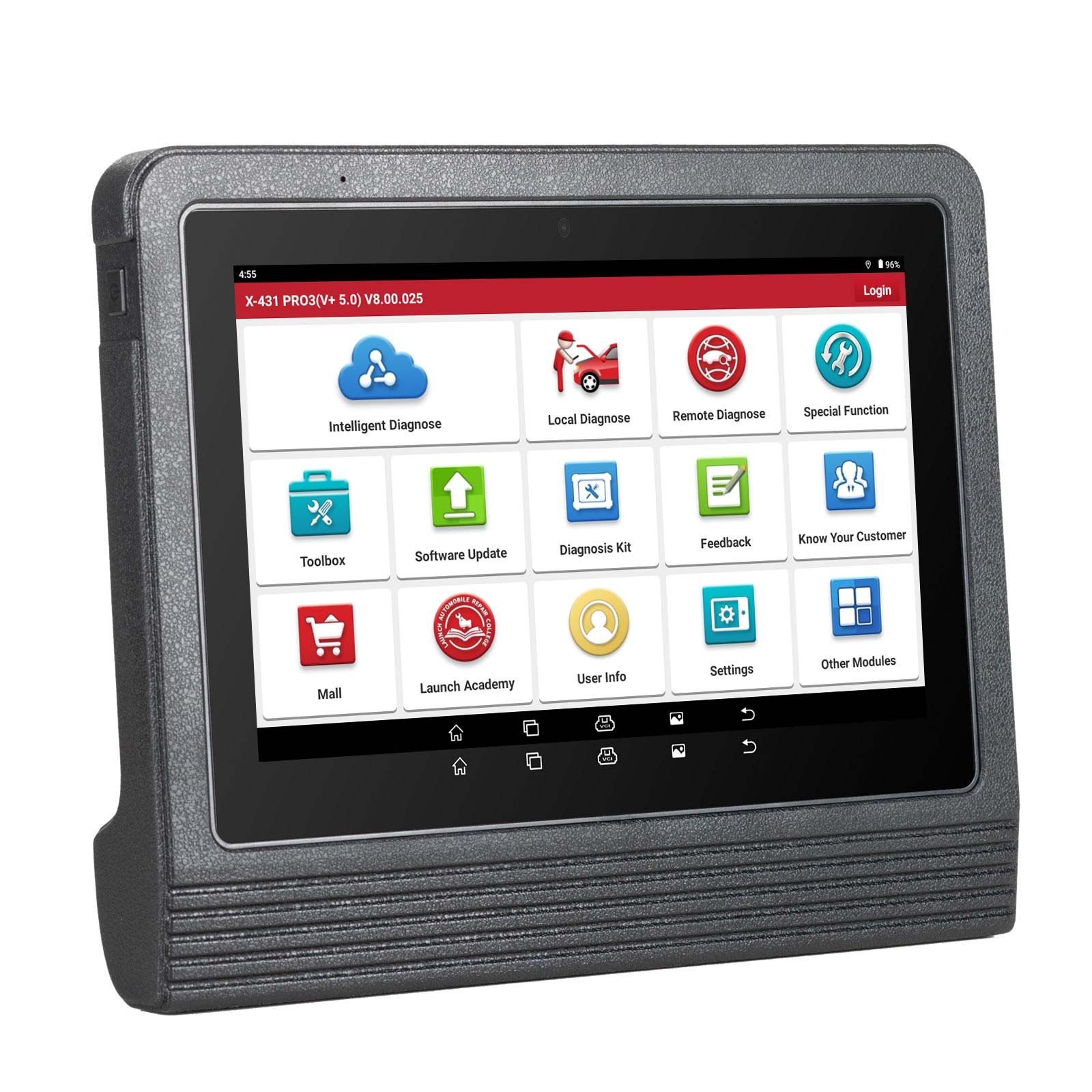 Lancer X-431 PRO3 (V + 5.0) outil de diagnostic bidirectionnel du système complet 10.1inch Tablet Topology Mapping 37+ Service, CAN FD
