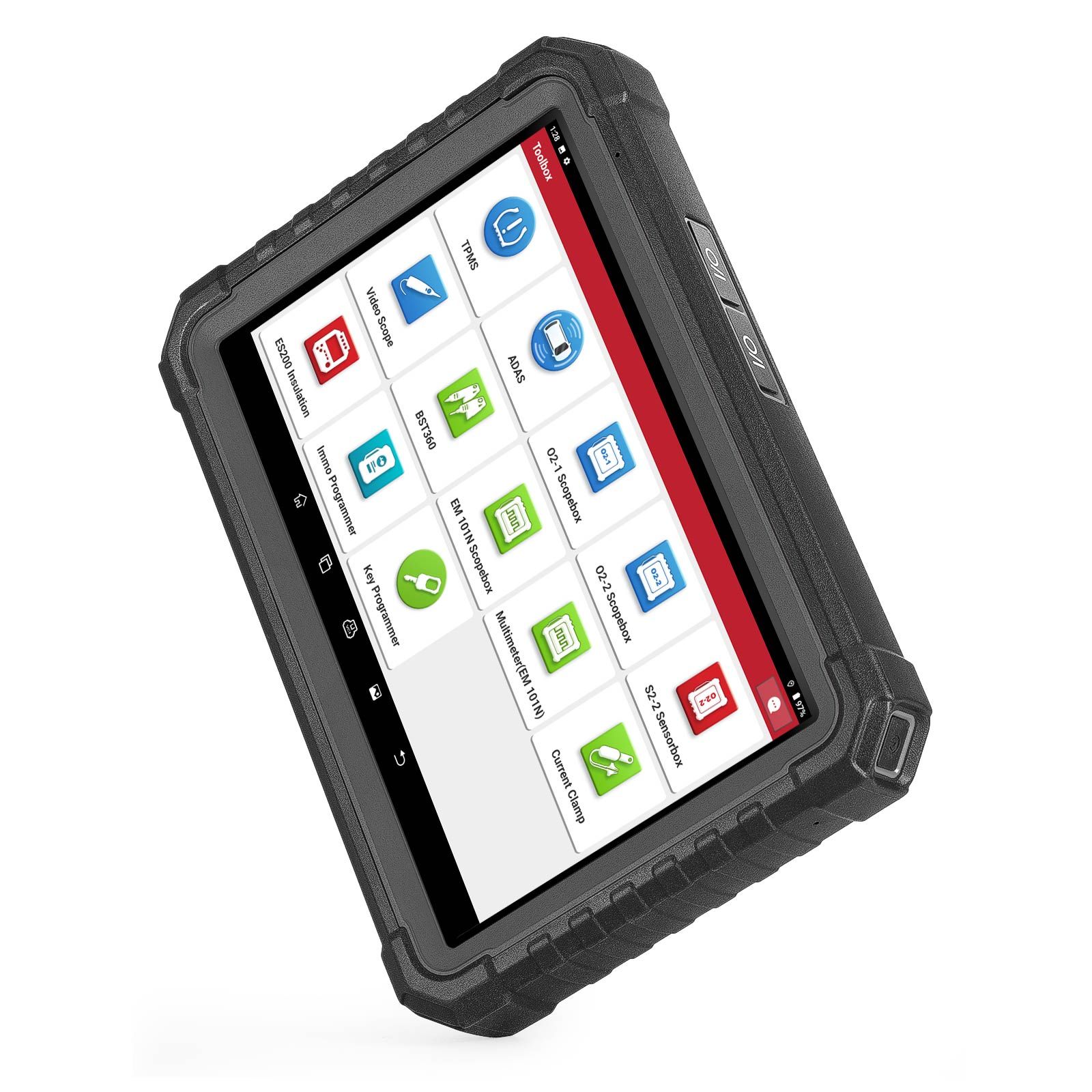 2025 LAUNCH X431 PRO3S+ Elite Outil de balayage bidirectionnel tout-en-un avec support SmartLink 2.0 Carte de topologie, 60+ Service CANFD/DoIP/D-PDU