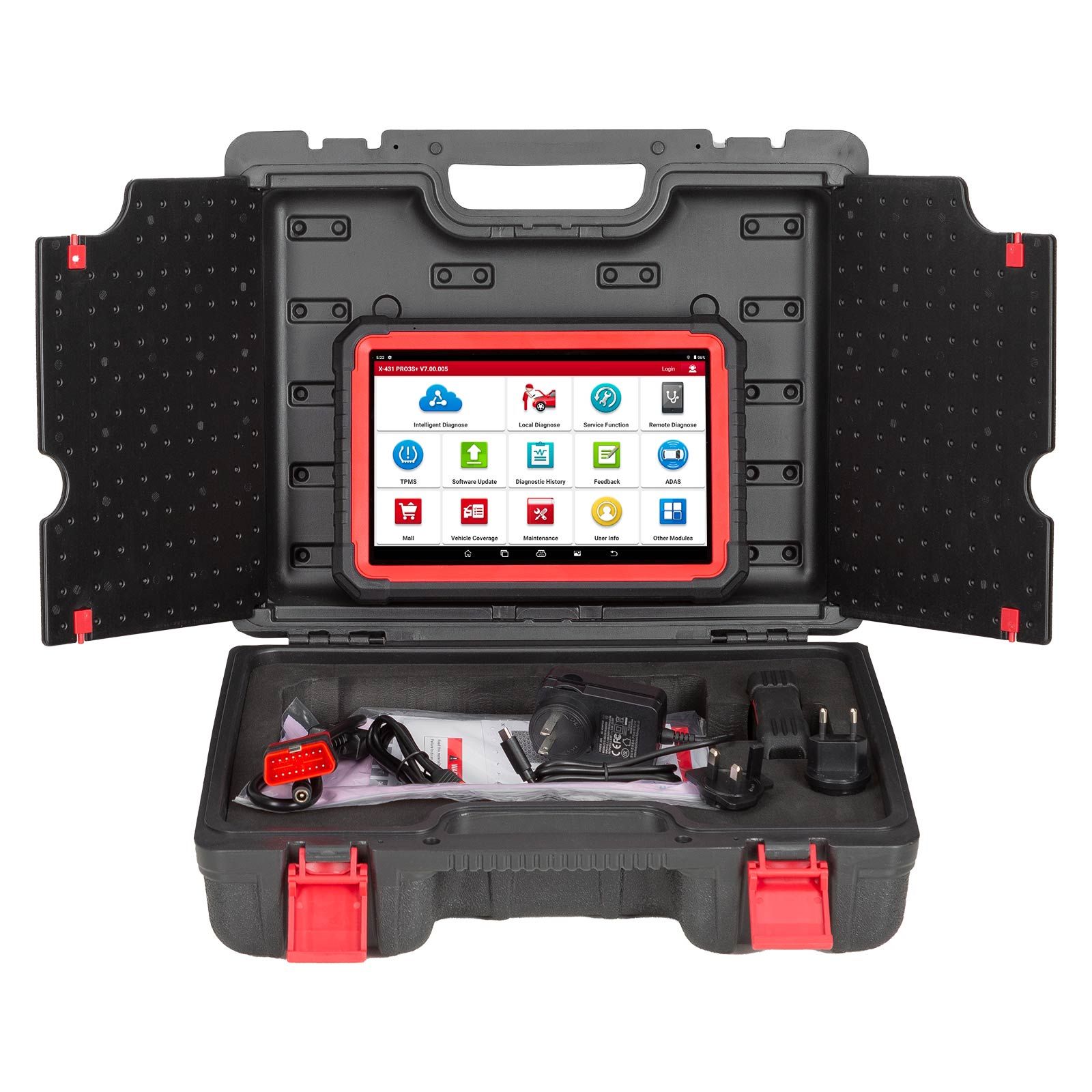 PRO3 S+ avec module de camion lourd X-431 SmartLink C 2.0 pour voitures et camions 12V et 24V
