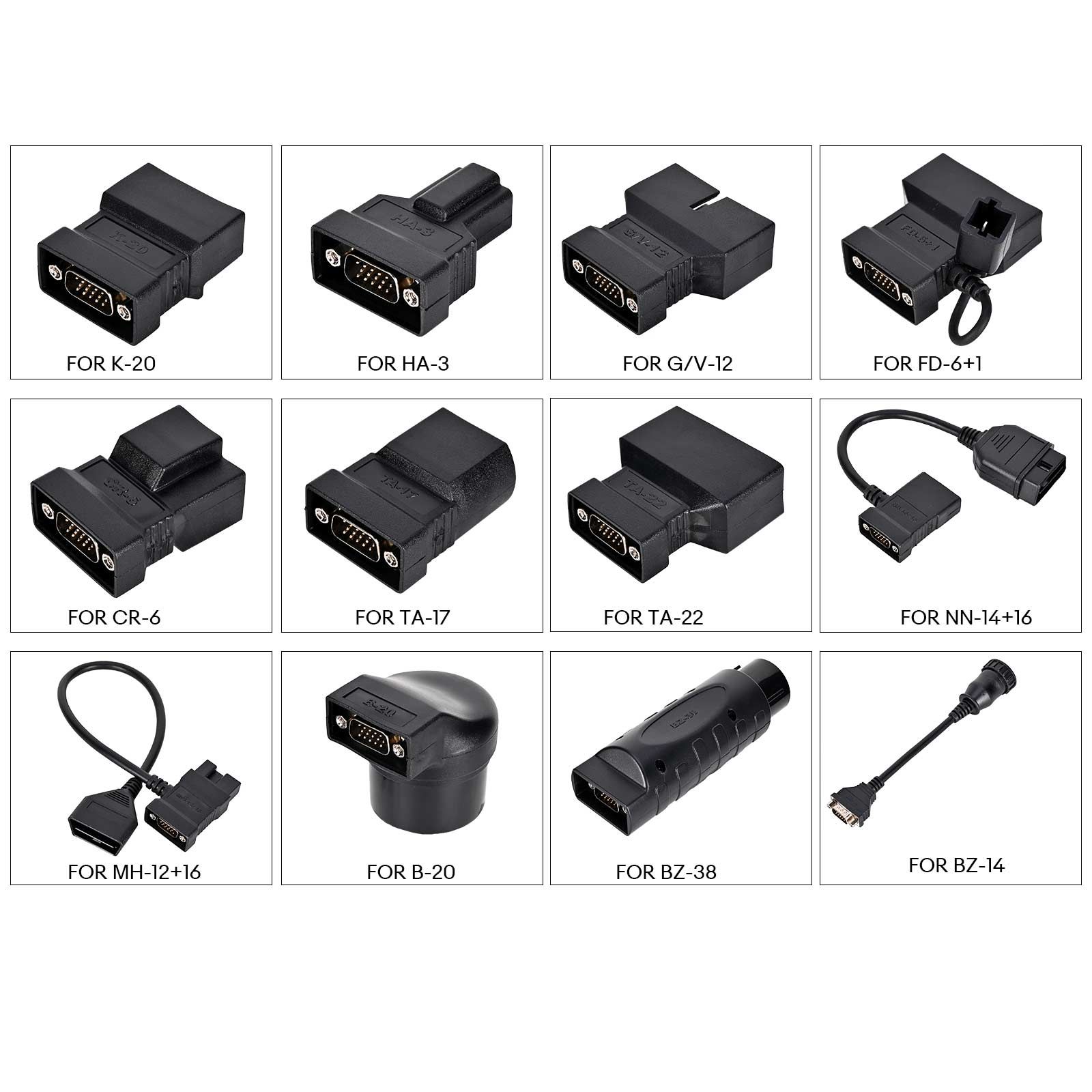 2025 LAUNCH X431 PRO3S+ SmartLink HD pour 12V & 24V Diesel & Gasoline Support Bi-Directional Scan Tool, ECU Coding, Support CANFD & DOIP, J2534 Programmation