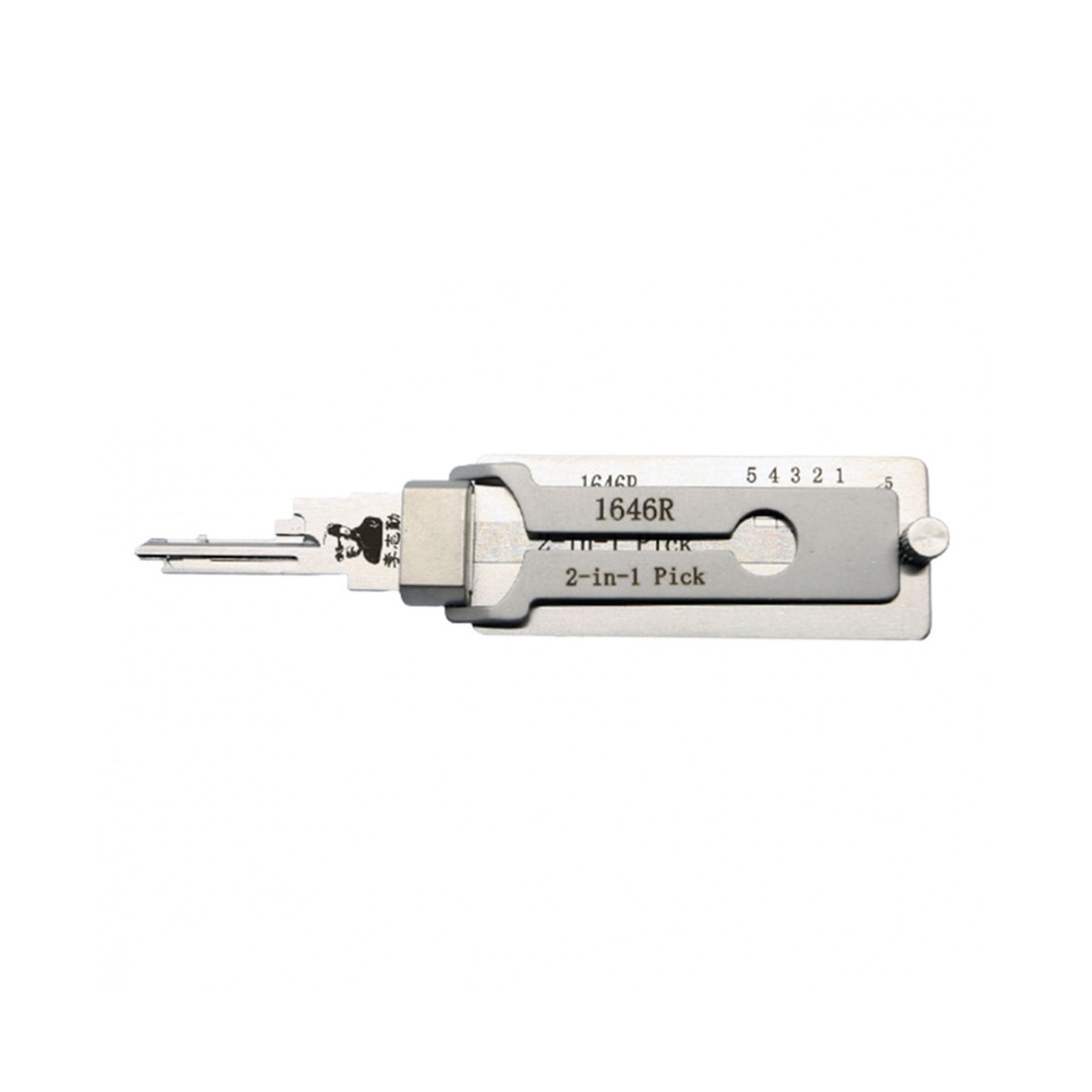 LISHI 1646R Outil civil 2-en-1 Pick & Decoder pour serrures nationales de boîtes aux lettres CompX C9100 /C8700 /1646R