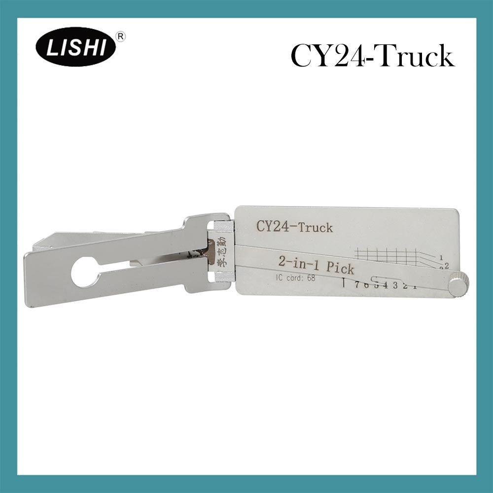 LISHI CY24-TRUCK 2 en 1 Pick et décodeur automatique