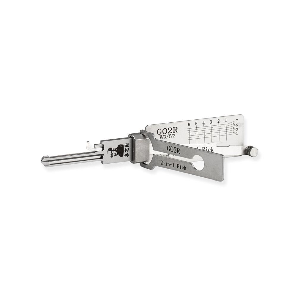 LISHI GO2R 2 en 1 Pick et décodeur automatique