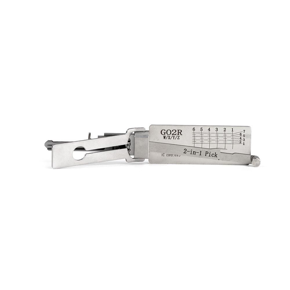 LISHI GO2R 2 en 1 Pick et décodeur automatique