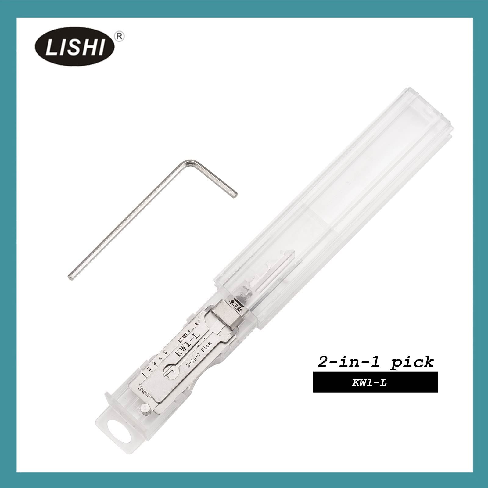 LISHI KW1-L Outil civil Pick et décodeur automatique