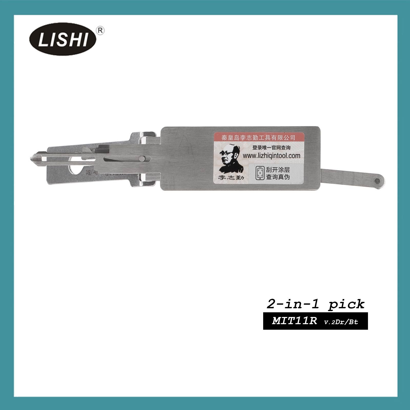 LISHI MIT11R outil de fraisage plat Pick et décodeur automatique