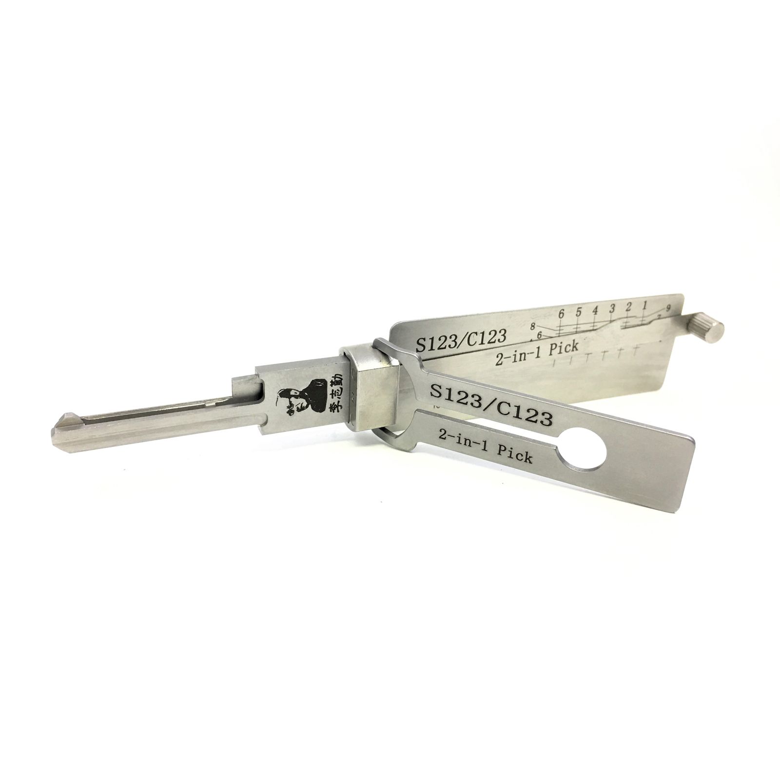 2025 LISHI S123/C123 Outil civil 2-en-1 Pick & Decoder pour serrures Schlage