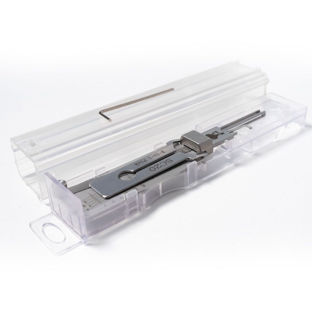 2025 LISHI SC20 Outil civil 2-en-1 Pick & Decoder pour Schlage L Keyway