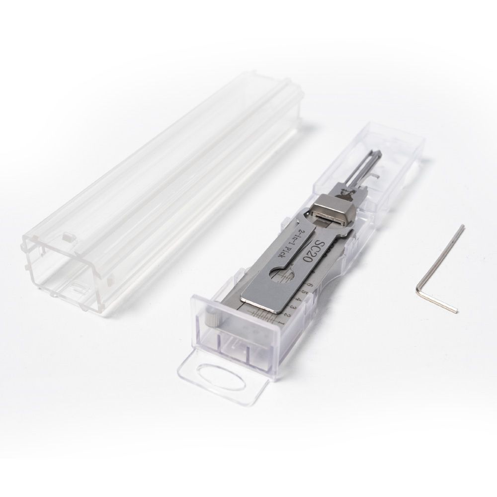 2025 LISHI SC20 Outil civil 2-en-1 Pick & Decoder pour Schlage L Keyway