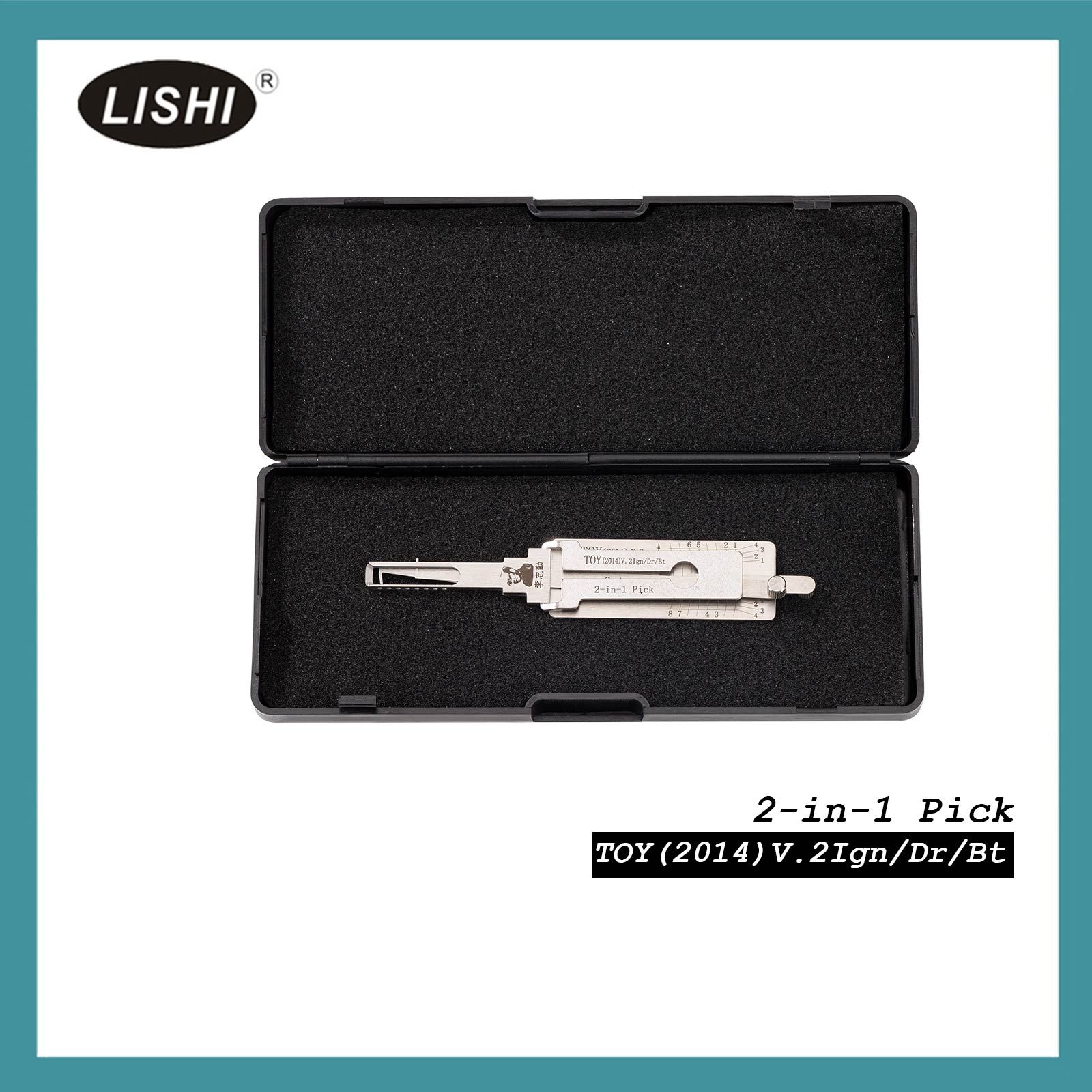 LISHI TOY(2014) V.2 2 en 1 Pick et décodeur automatique