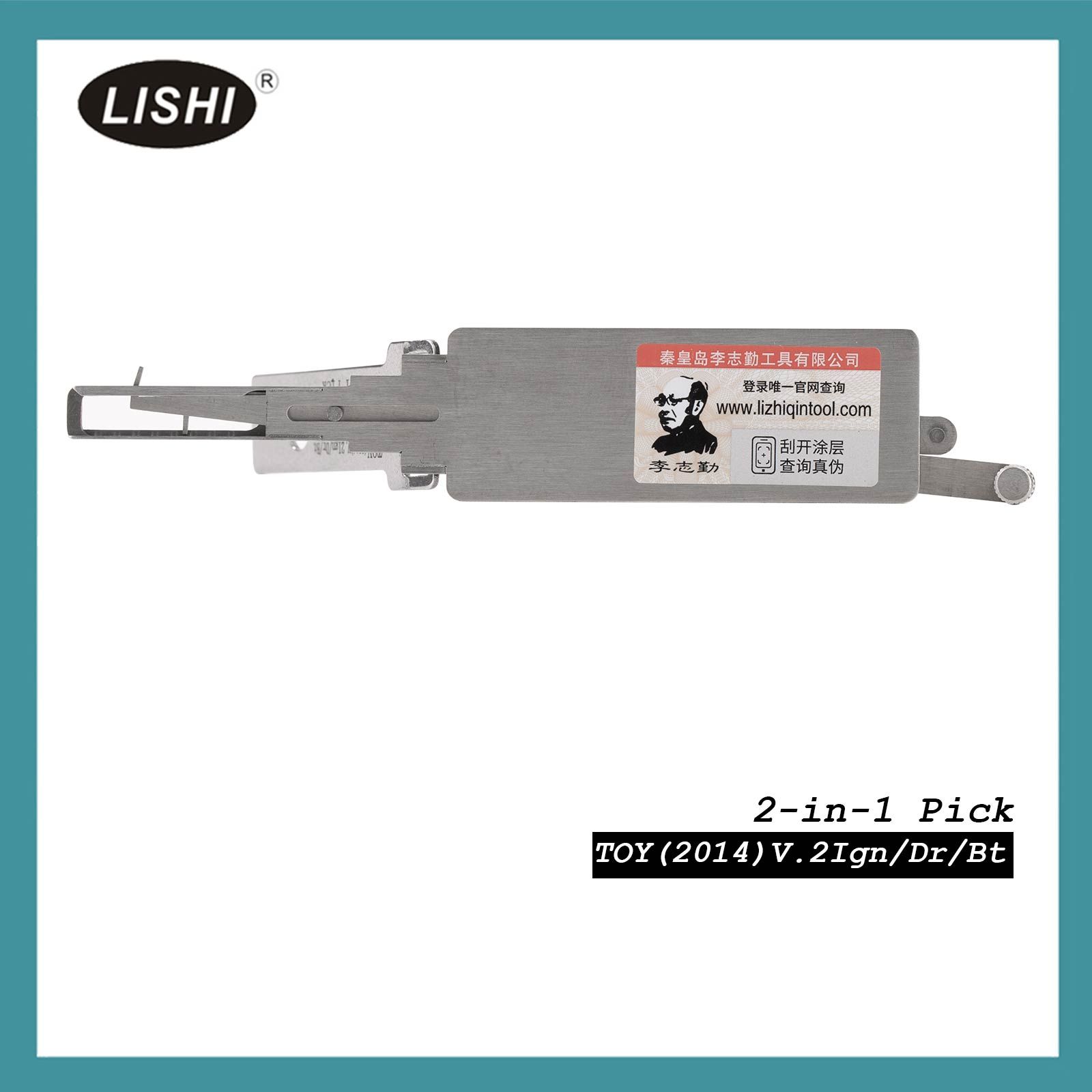LISHI TOY(2014) V.2 2 en 1 Pick et décodeur automatique
