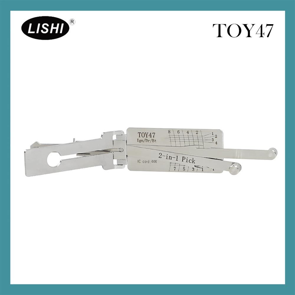 LISHI TOY47 2 en 1 Pick et décodeur automatique