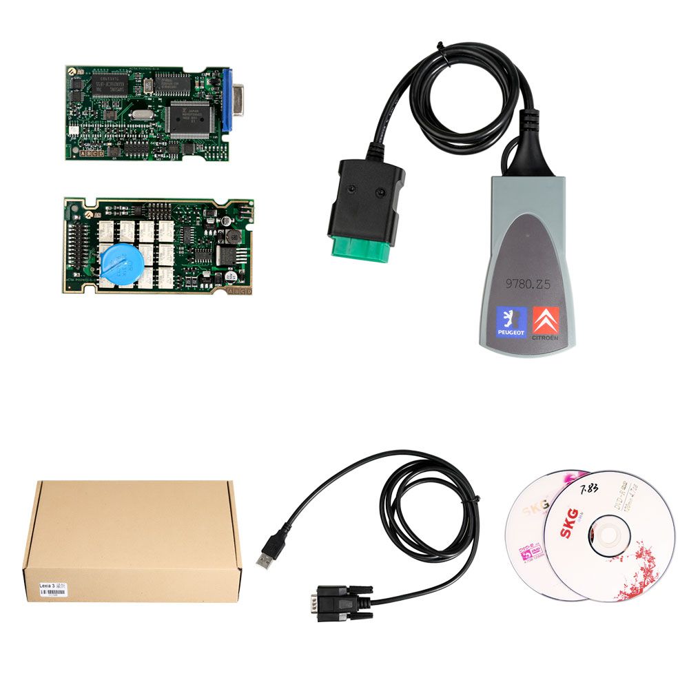 Litia - 3 - lisia3 V48 Citroen / labelling Diagnosis PP2000 V25 and digabox V7.83 Software