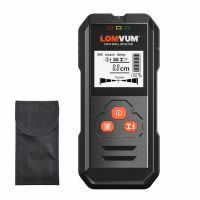 Lomvum Metal Detector Backlight Black AC Wood Detector Cable Wire Depth Tracker Underground sturs Wall scanner LCD HD Display buzzer