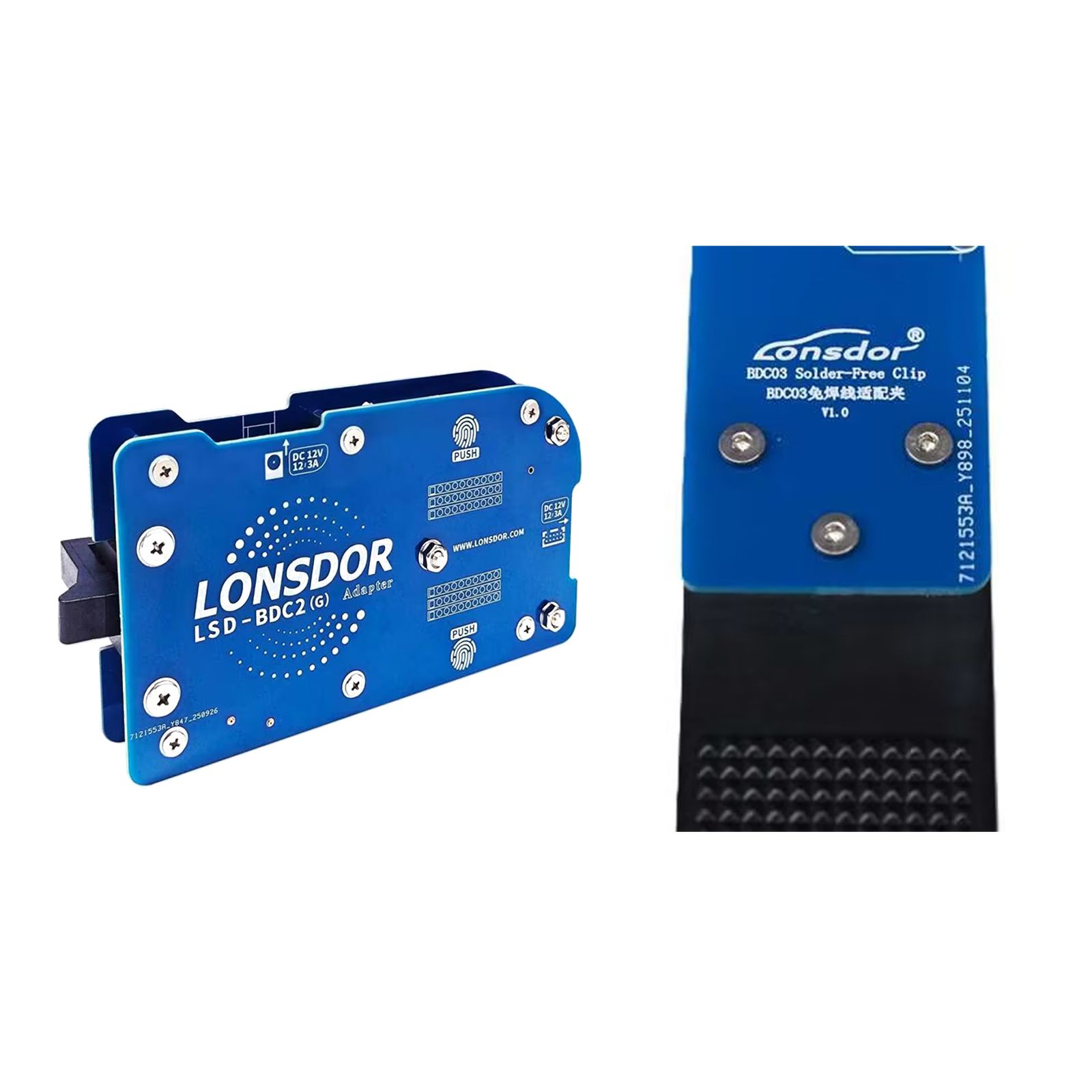 Adaptateur BDC2 Lonsdor & Clip sans soudure BDC3
