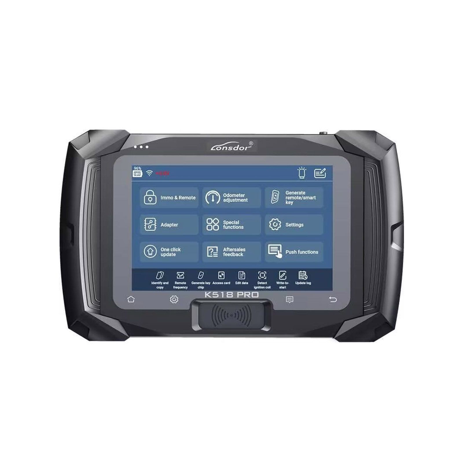 Lonsdor K518 PRO Full Version All In One Key Programmer with 2pcs LT20, Toyota FP30 Cable, Nissan 40 BCM Cable JCD JLR and ADP Adapter