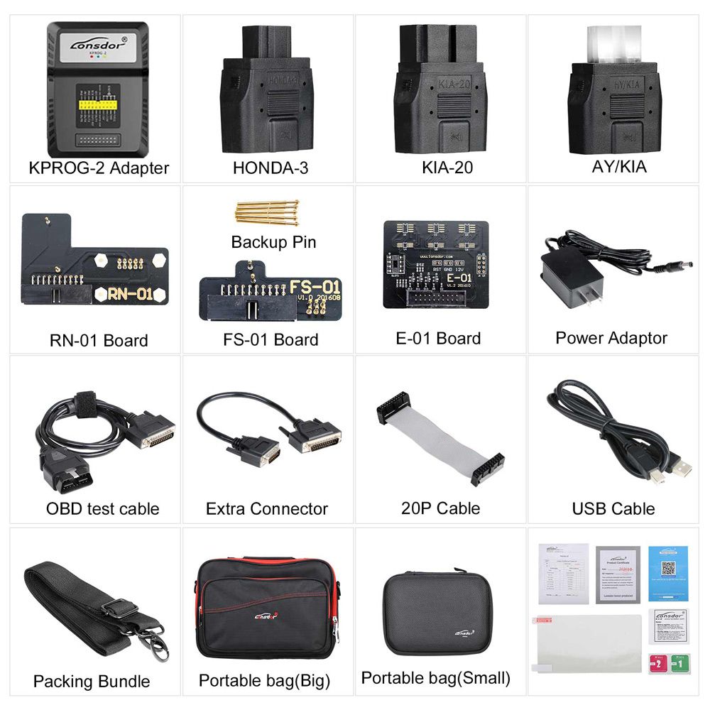 Lonsdor K518S Key Programmer Plus Lonsdor LKE Smart Key Emulator 5 en 1 prend en charge VW 4th & 5th IMMO et BMW FEM / BDC