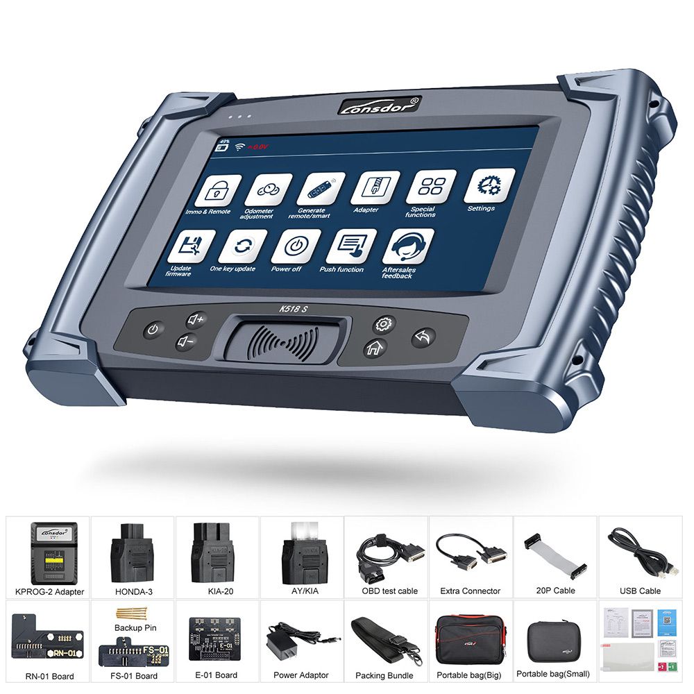 Lonsdor K518S Key Programmer Plus Lonsdor LKE Smart Key Emulator 5 en 1 prend en charge VW 4th & 5th IMMO et BMW FEM / BDC