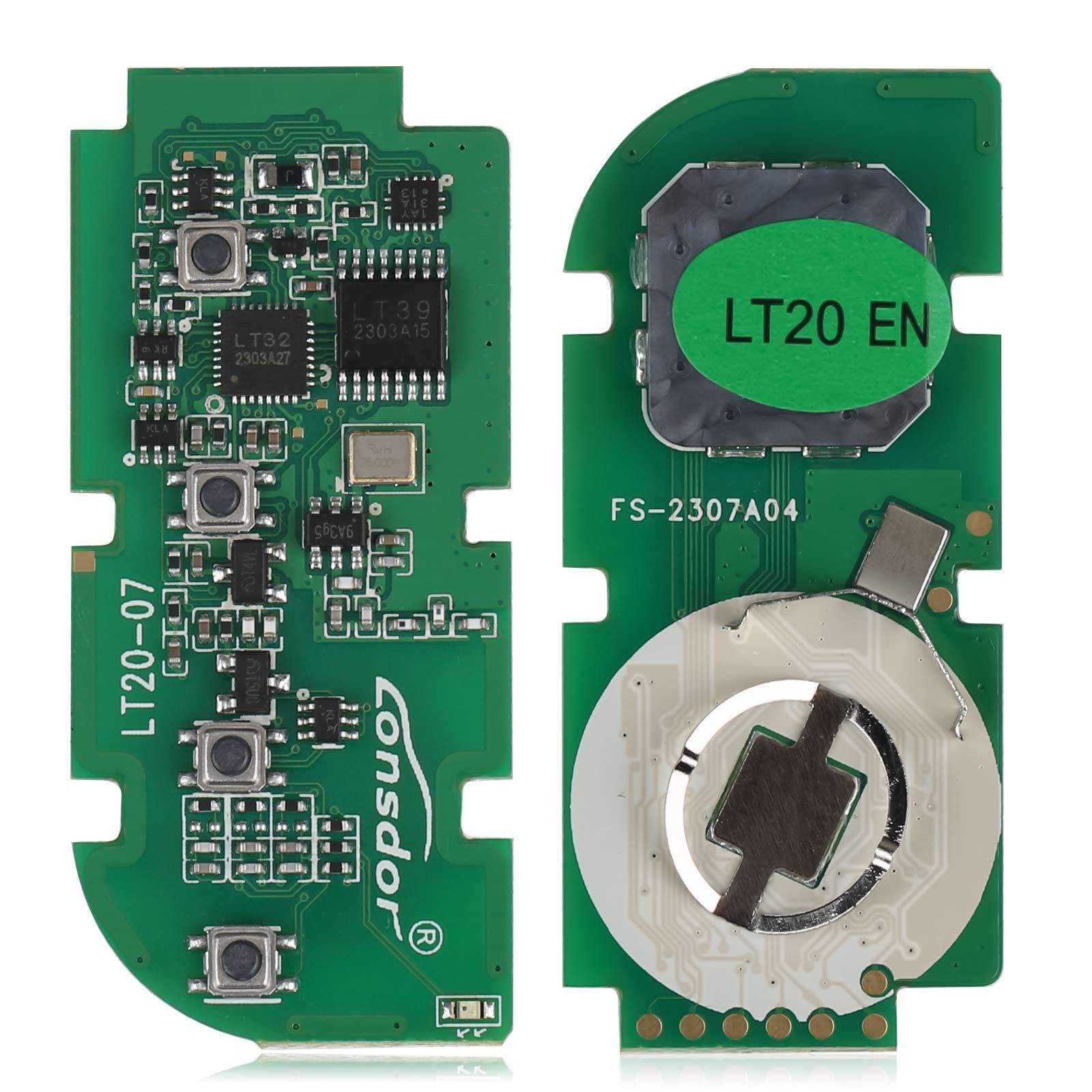 Lonsdor KW100 Bluetooth Smart Key Generator plus LT20 Series Smart Key Board PCB 4D/8A pour Toyota Lexus 433 / 315 MHz Toutes les clés