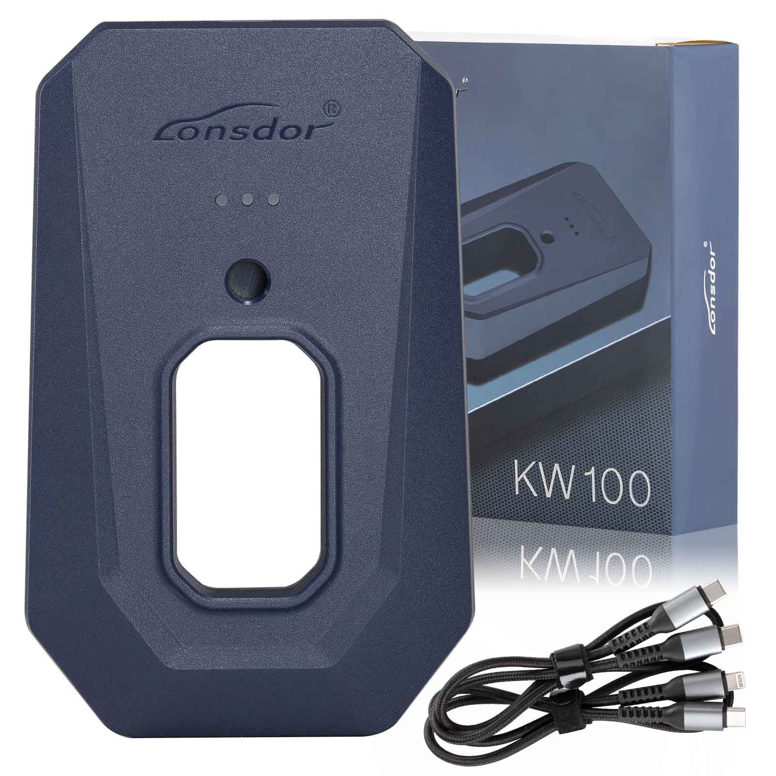 Lonsdor KW100 Bluetooth Smart Key Generator plus LT20 Series Smart Key Board PCB 4D/8A pour Toyota Lexus 433 / 315 MHz Toutes les clés