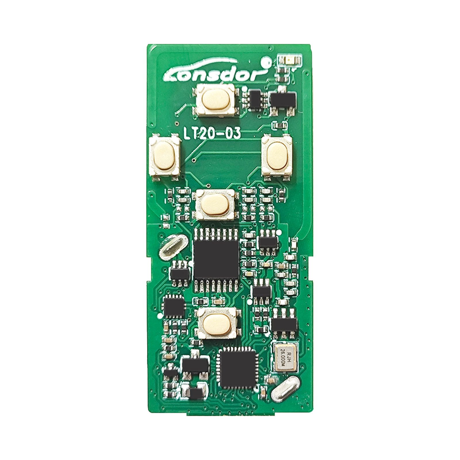 Lonsdor KW100 Bluetooth Smart Key Generator plus LT20 Series Smart Key Board PCB 4D/8A pour Toyota Lexus 433 / 315 MHz Toutes les clés