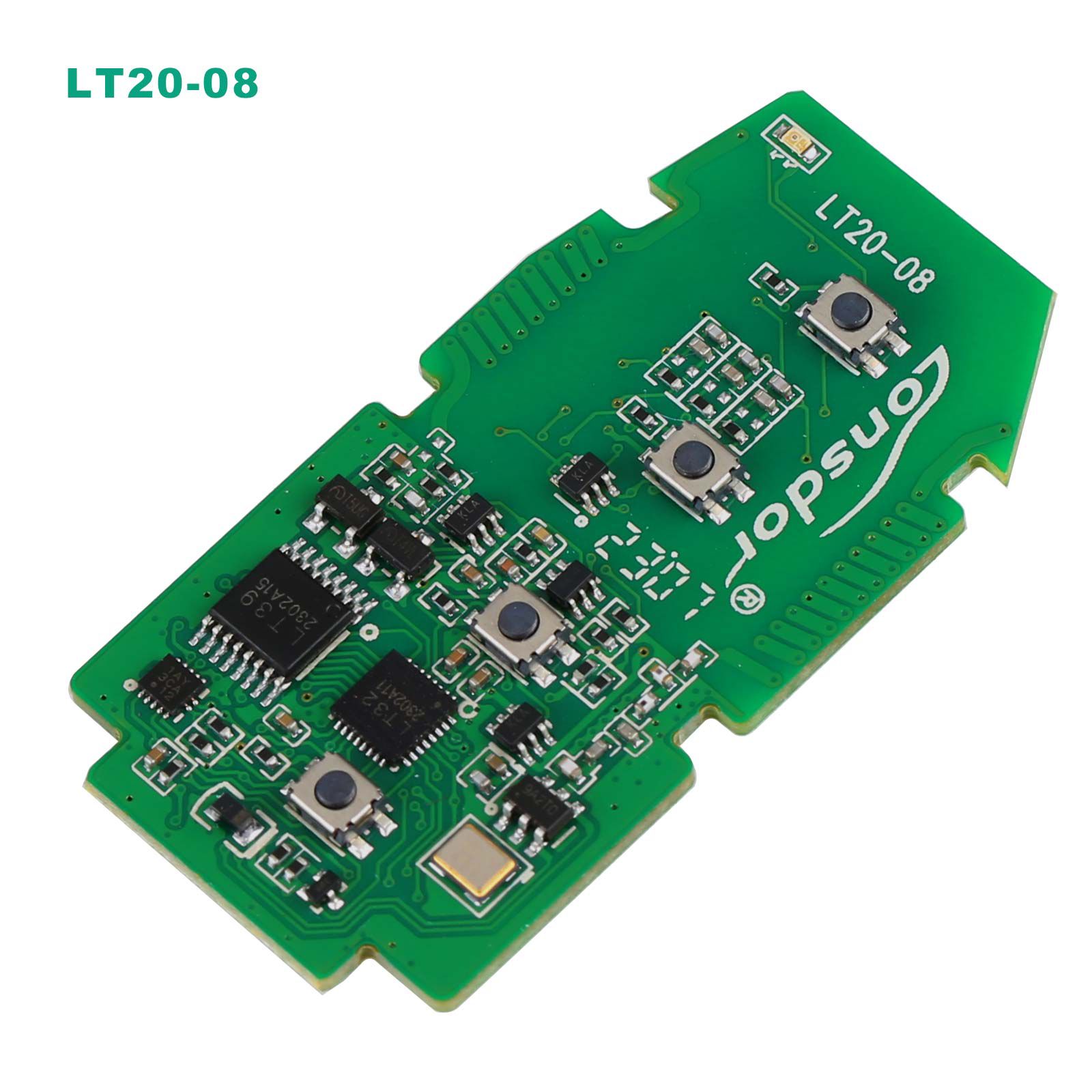 Lonsdor LT20-08 8A + 4D Universal Smart Remote PCB 8A pour Toyota 4 Bouton 433 / 315 MHz pour la série K518 / KH100 +