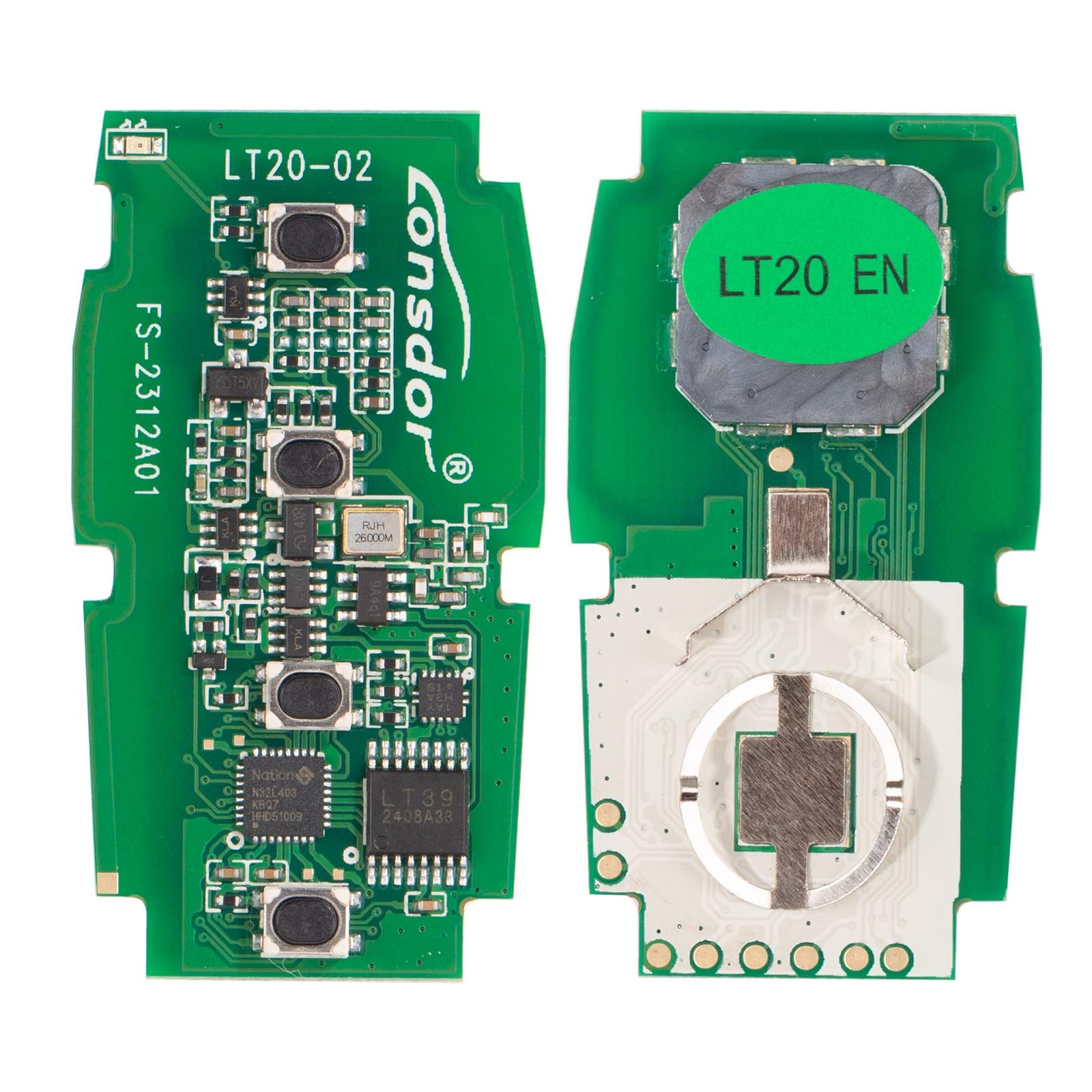 10pcs Lonsdor LT20 Series Toyota & Lexus Universal Smart Key All-in-One Board pour la série K518 / KH100 +