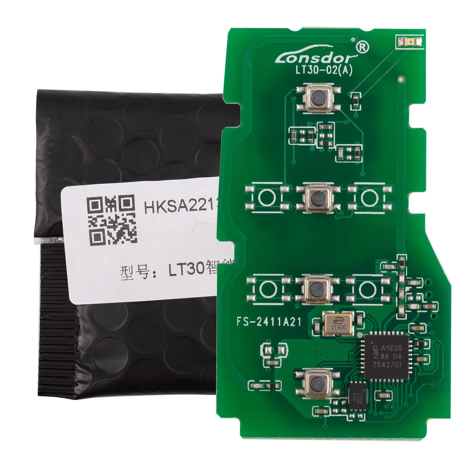 Lonsdor LT30-02 TOYOTA 4A-AA 4A-BA Carte clé intelligente universelle fonctionne uniquement avec K518 PRO