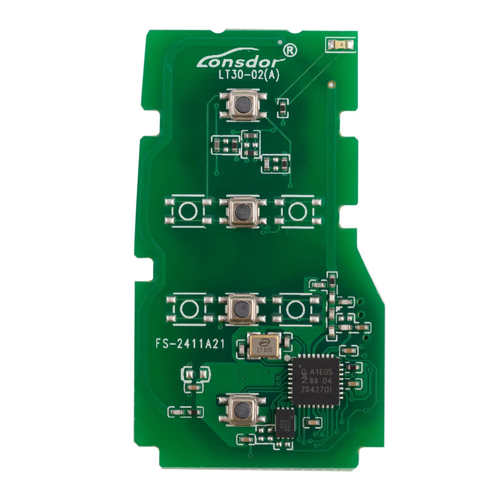 Lonsdor LT30-02 TOYOTA 4A-AA 4A-BA Carte clé intelligente universelle fonctionne uniquement avec K518 PRO