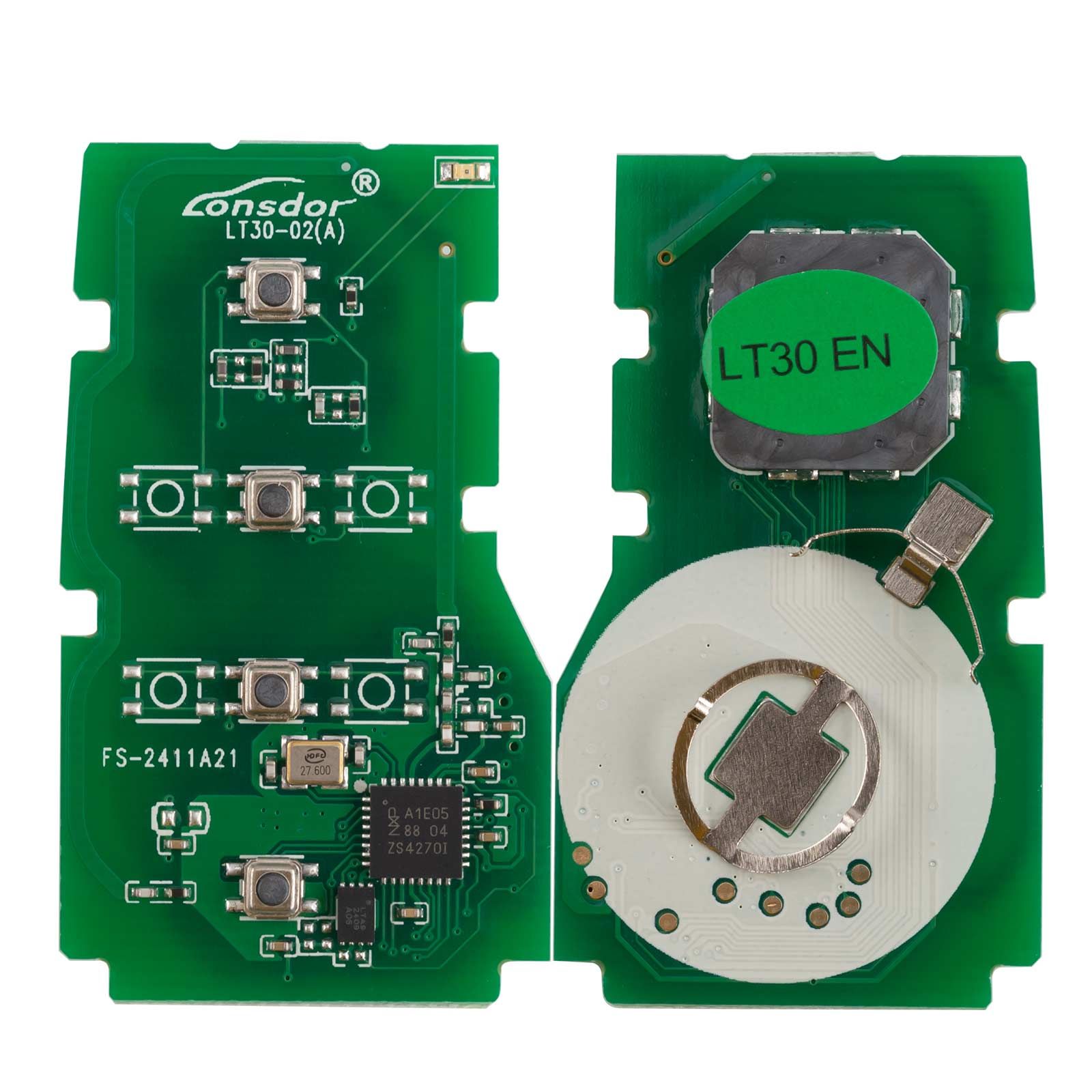 Lonsdor LT30-02 TOYOTA 4A-AA 4A-BA Carte clé intelligente universelle fonctionne uniquement avec K518 PRO