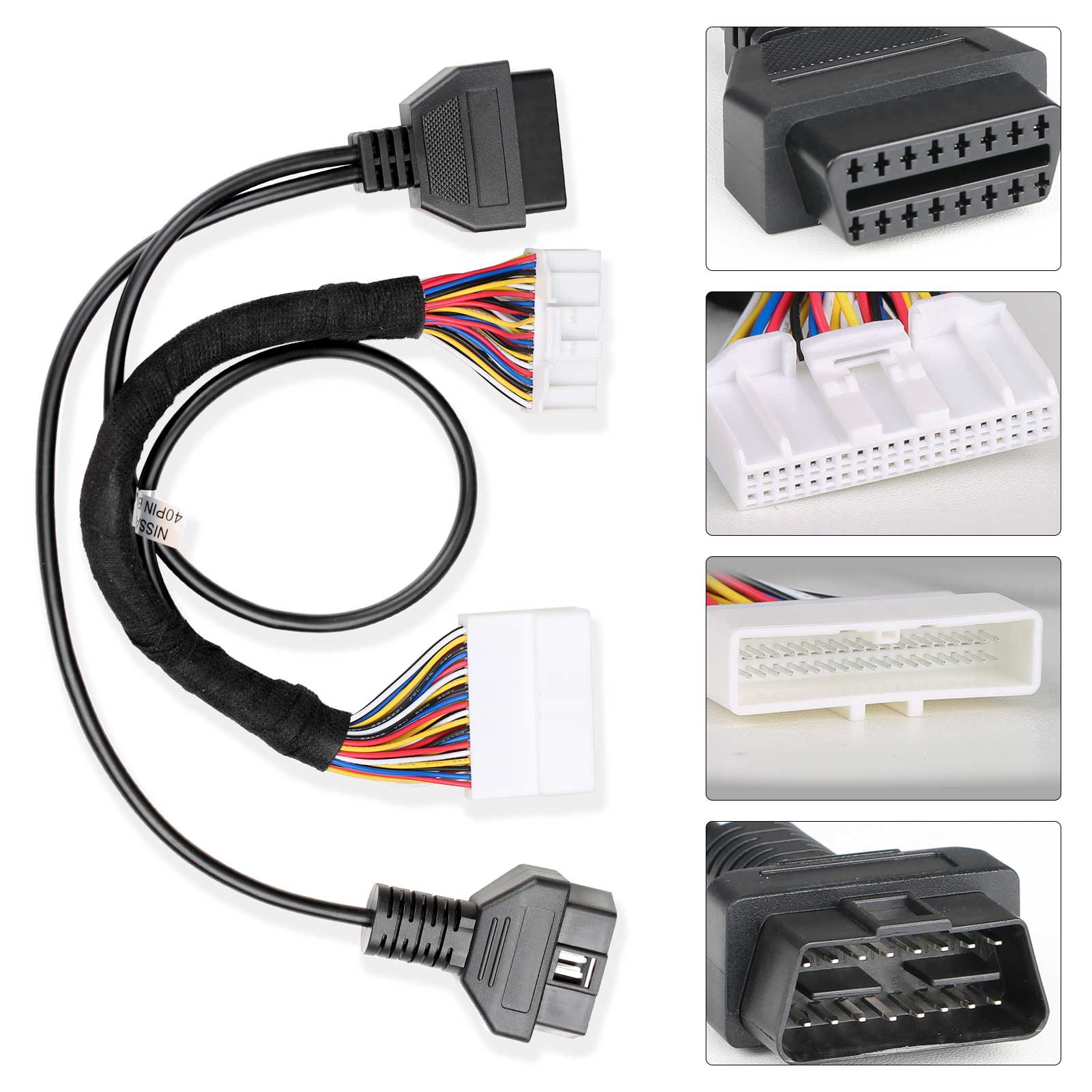 Câble Lonsdor NISSAN 40PIN-BCM pour Nissan X-Trail T33 / Nissan Pathfinder / Mitsubishi Outlander / Nissan Sylphy B18 Fonctionne avec K518ISE K518S