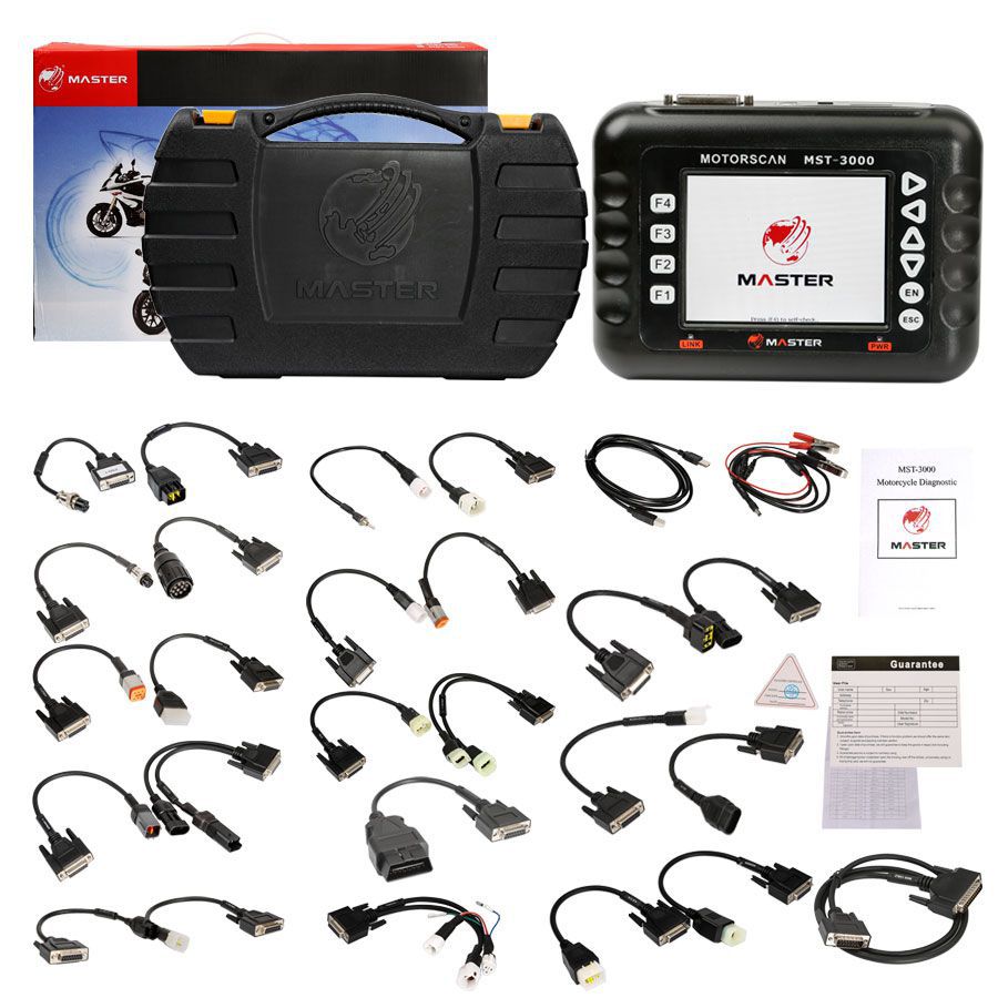 Master MST - 3000 South East Asia / Taiwan Universal Motorcycle scanner Motorcycle DTC scanner