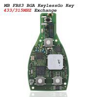 CG MB fbs3 BGA无钥匙SGO钥匙315/433MHz适用于w204 w207 w212 w164 w166 w216 w221 w251