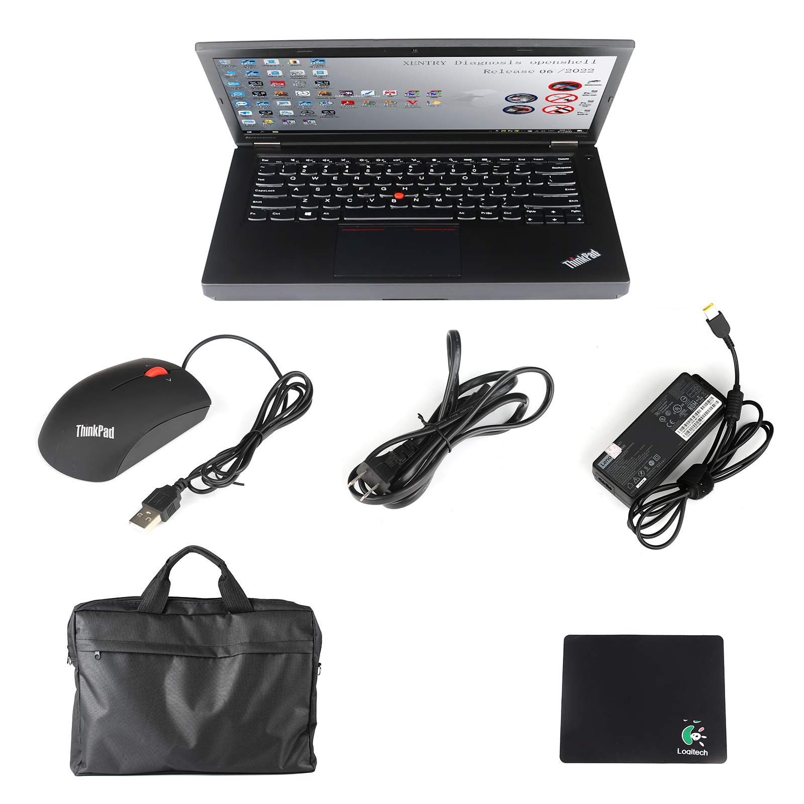 V2023.3 MB SD C4 Plus Support Doip avec SSD Plus Lenovo T440P Portable I7 8GB Logiciel d'ordinateur portable installé Prêt à utiliser Livraison gratuite par DHL