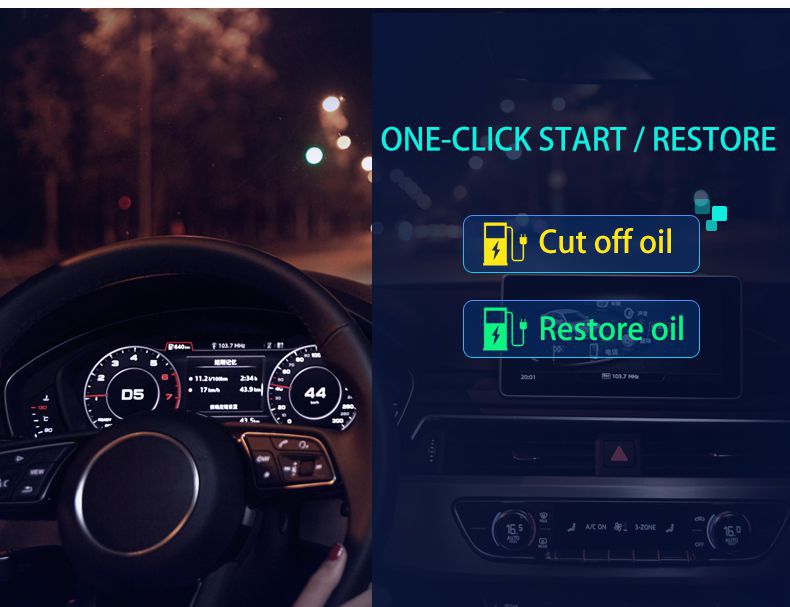 Motocyclette Hidden mini - car Relay GPS Tracker cut off Oil drag ACC Status SMS Alarm Locator Tracking System