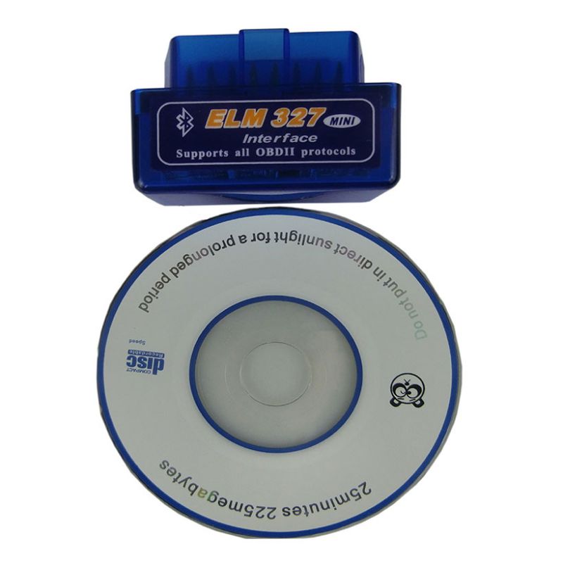 Mini Elm 327 Bluetooth OBD2 Hardware V2.1 Software V2.1