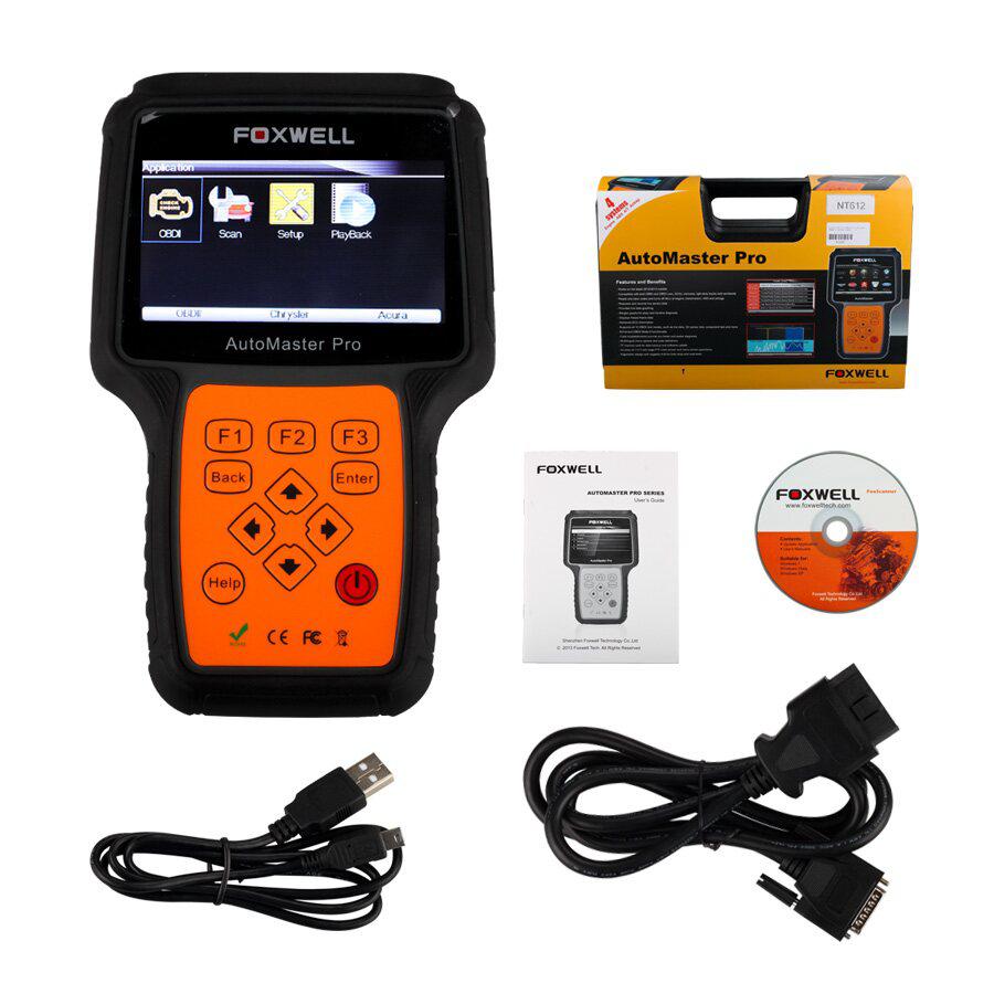 New foxwell nt612 Automobile Manufacturer Europe 4 System scanner
