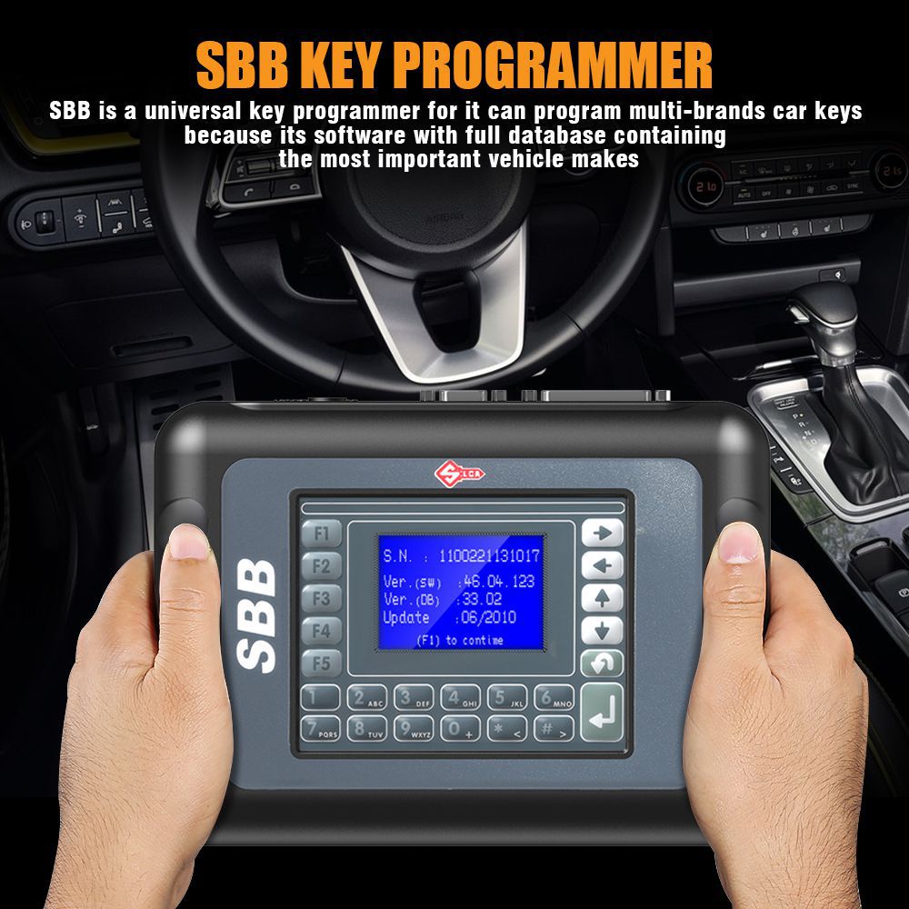 Nouveau programmeur de clés SBB v33.Version 02