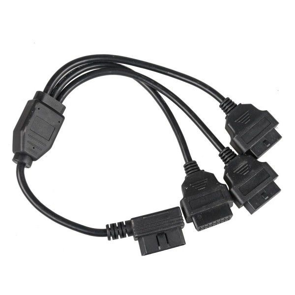 Câble OBD2 adaptateur de convertisseur 1 à 3 câble OBD2 distributeur y câble j1962m à 3 - j1962f