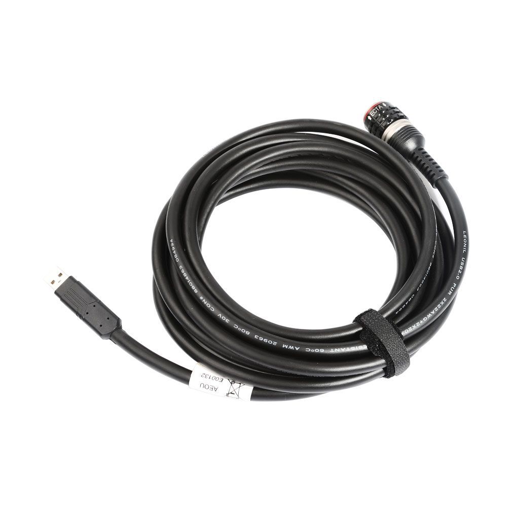 Câble OBD2 vers USB haut de gamme pour scanner de diagnostic de camion Volvo vocom II 88890300 88890300