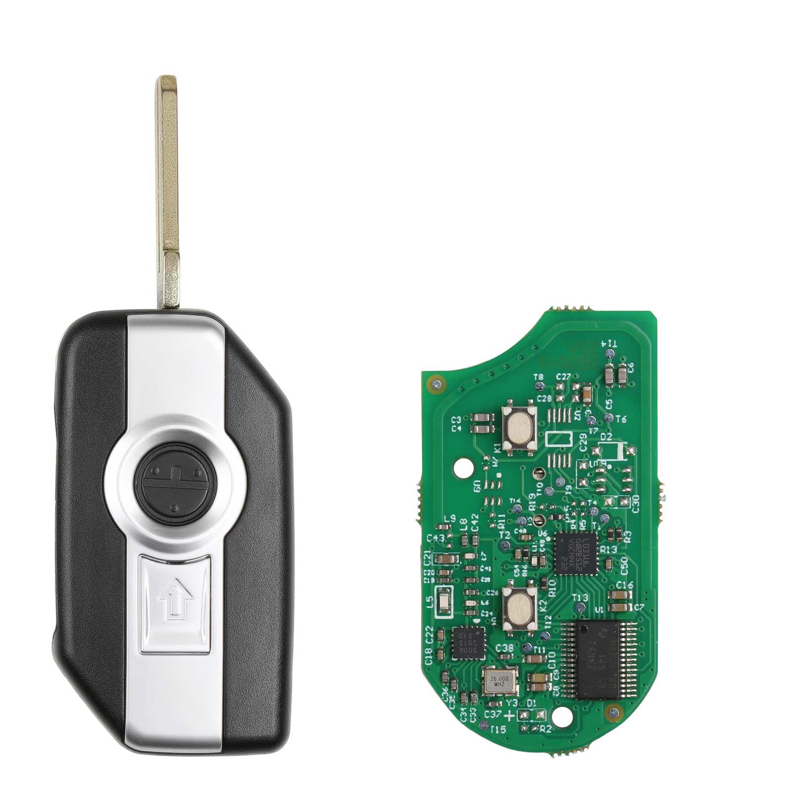 OBDEMOTO 900PRO Motocycle Scanner Support Diagnostic Key Correspondance et ODO avec BMW Smart Card Key 8A Puce