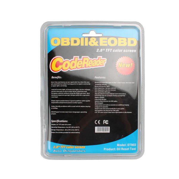 Obdi Oil / service Reset Tool ot902