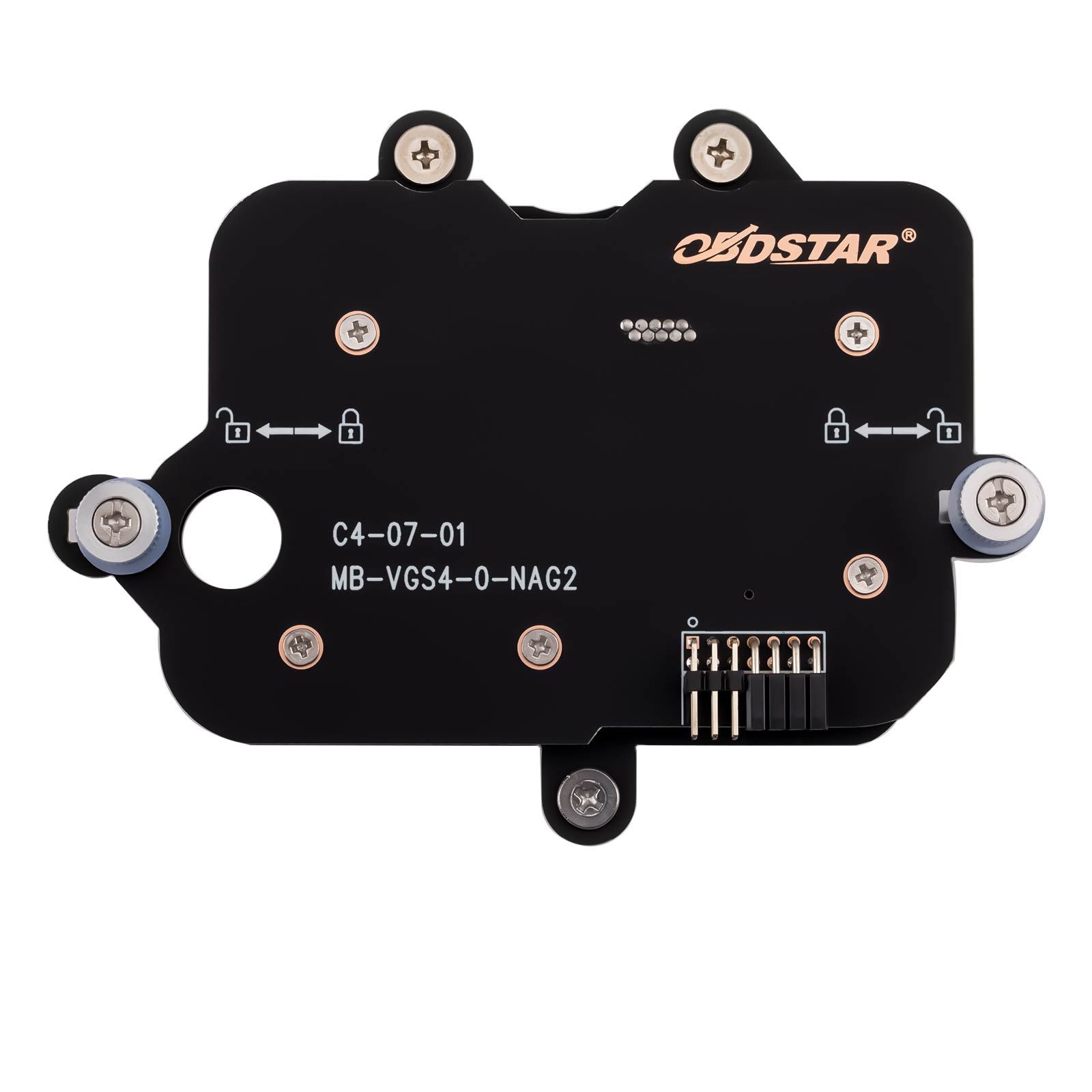 Kit d'adaptateur OBDSTAR C4-07 (MB-VGS4-0-NAG2) utilisé avec OBDSTAR X300 Classic G3 / DC706 ECU Tool