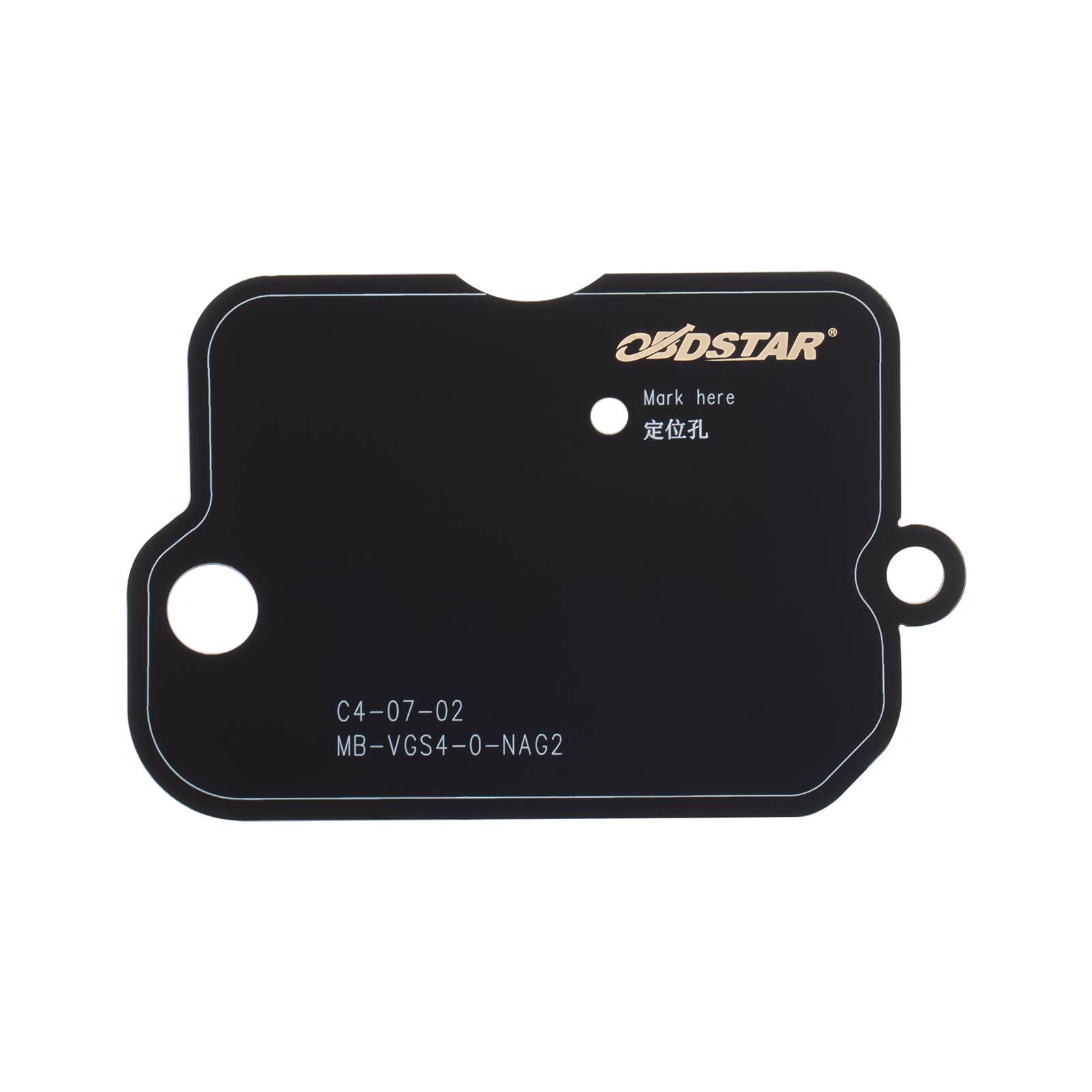 Kit d'adaptateur OBDSTAR C4-07 (MB-VGS4-0-NAG2) utilisé avec OBDSTAR X300 Classic G3 / DC706 ECU Tool