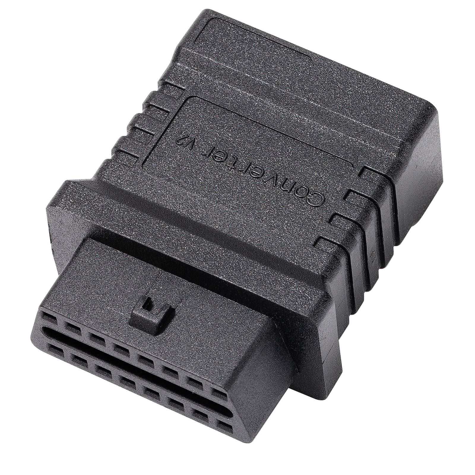 Convertisseur OBDSTAR V2 DB15 à adaptateur OBD16 compatible avec OBDSTAR DC706 et X300 Classic G3 et appareils tiers Travailler avec les connecteurs OBDSTAR TCM