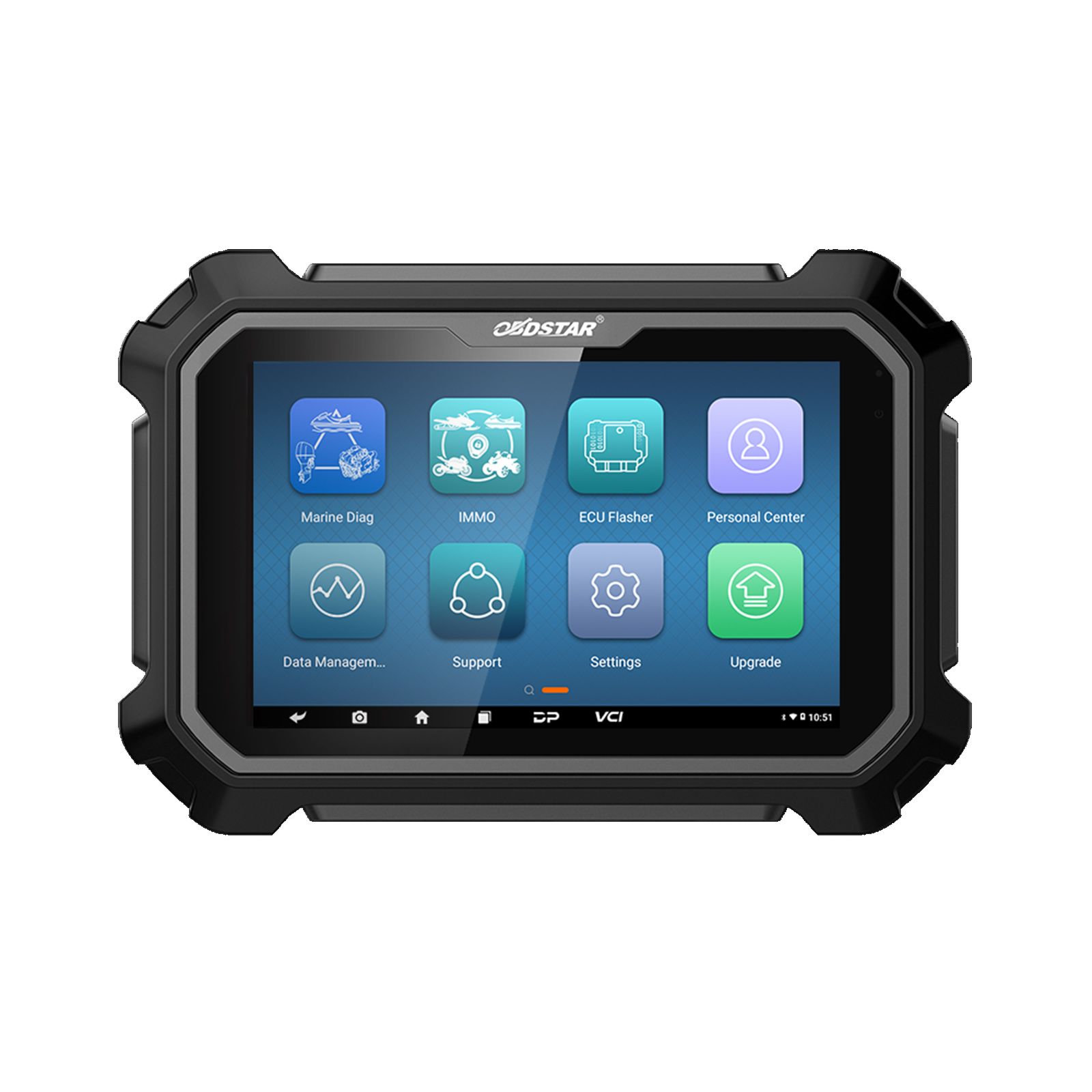 Configuration OBDSTAR D800 C + D pour le diagnostic intelligent de marine/jet ski/hors bord/à bord/générateur