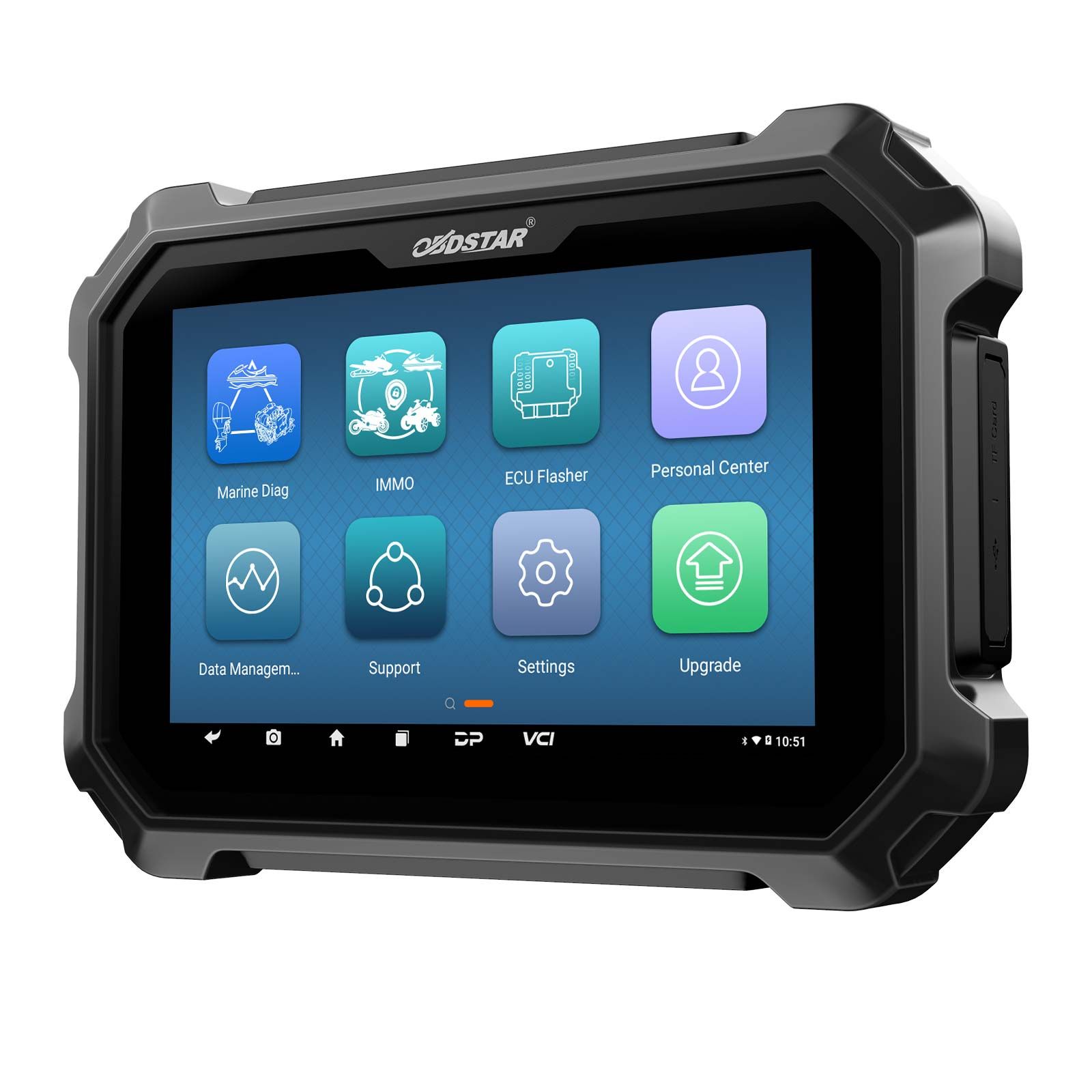 Outil de diagnostic marin de configuration OBDSTAR D800 A + B le plus récent pour Jetski et hors bord